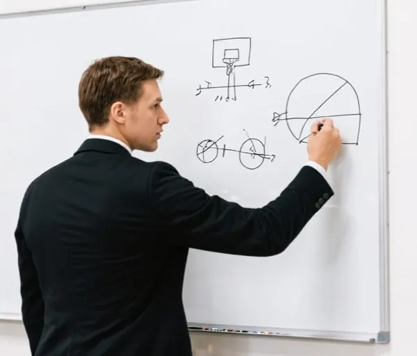 篮球专家分析战术板